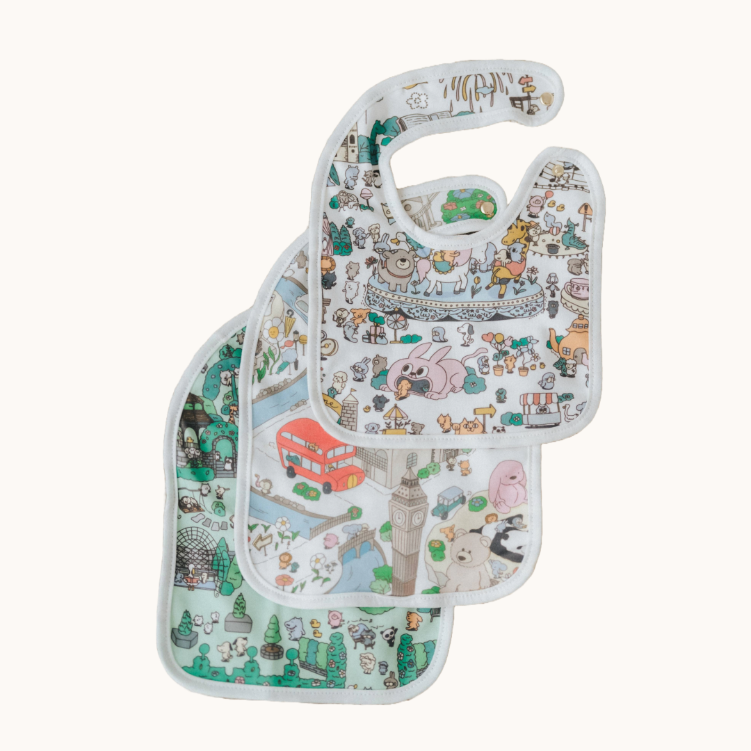 Daily Care Set (3 Bibs)