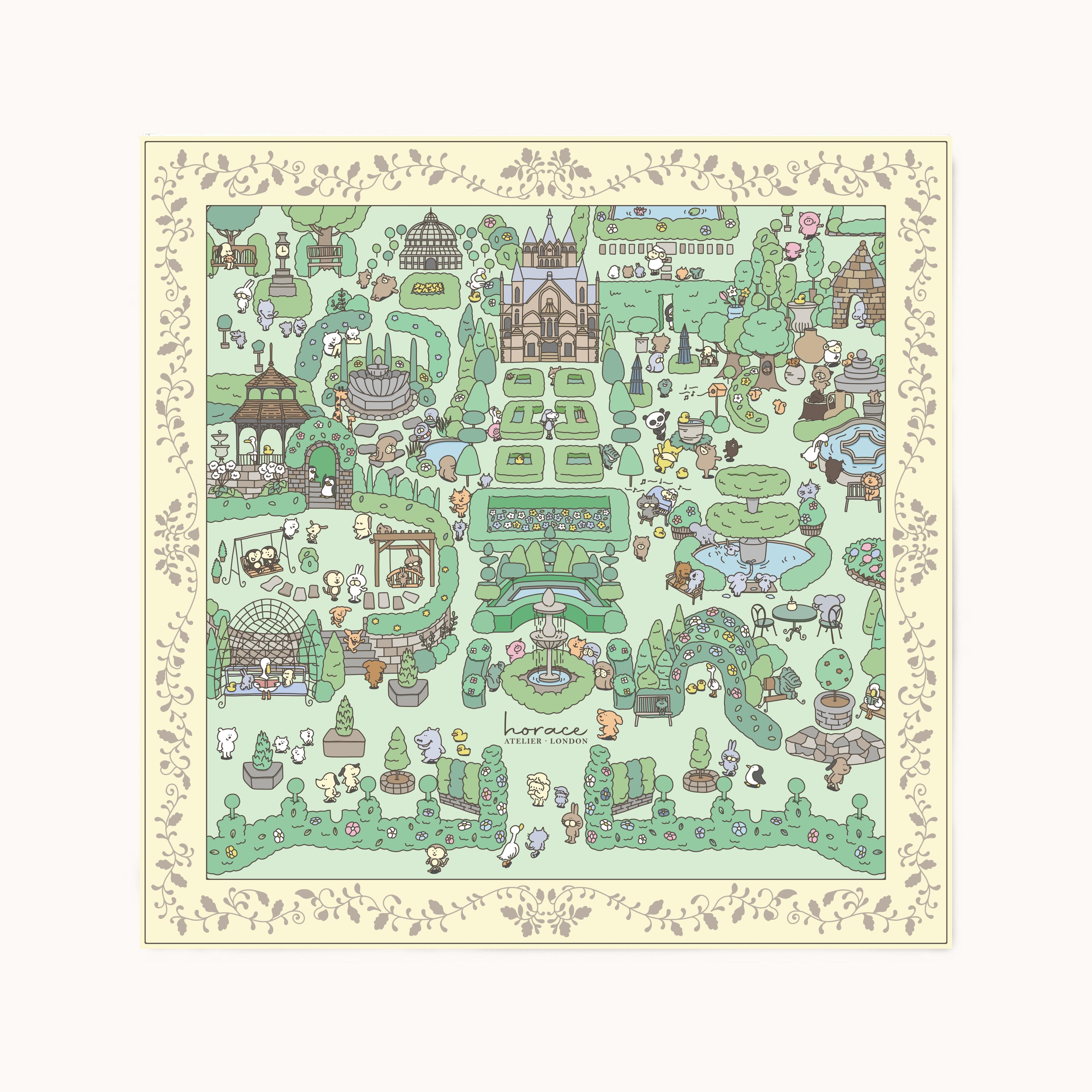 Carrés — The Enchanted Garden