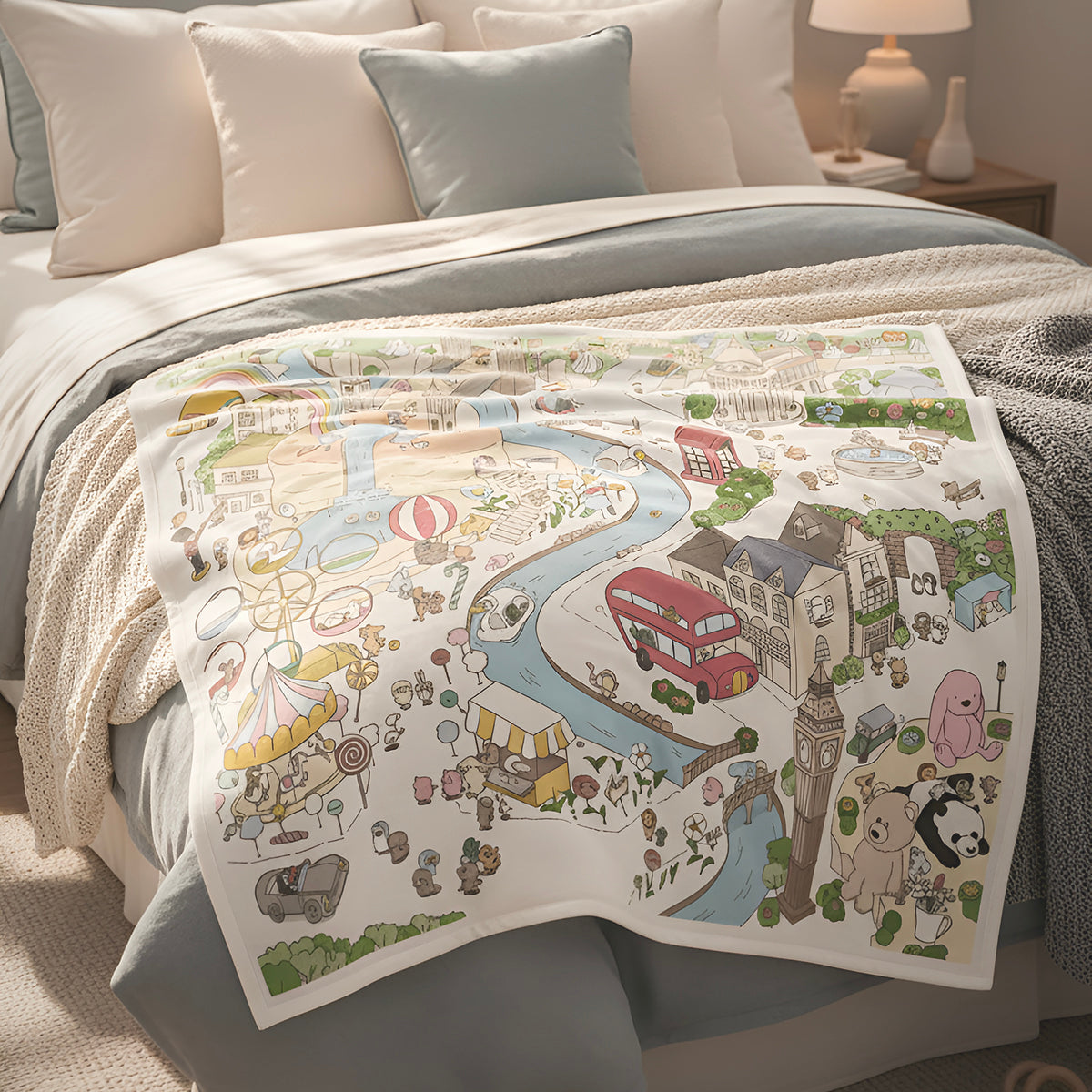 Londoner - Full Cotton Muslin Wrap