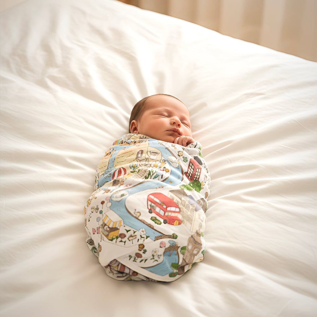 Londoner - Full Cotton Muslin Wrap
