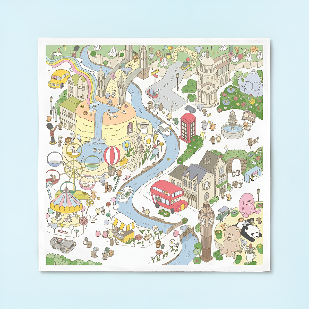 Londoner - Full Cotton Muslin Wrap