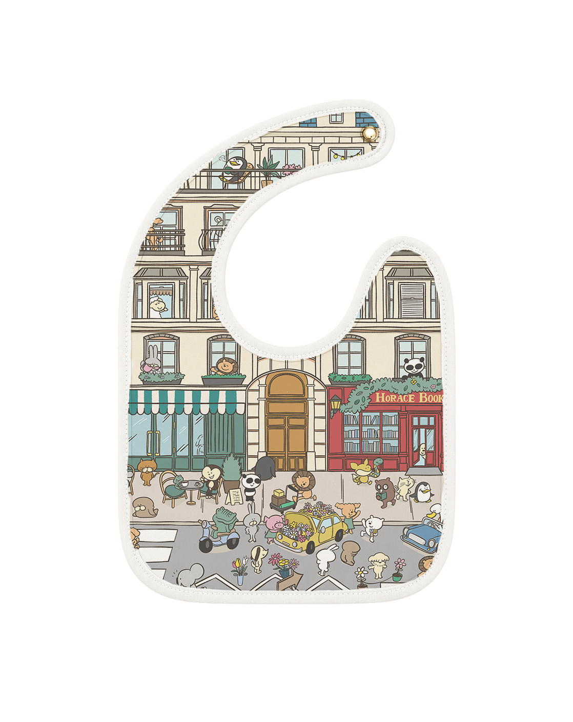Horace Atelier baby bib — Abbey Road